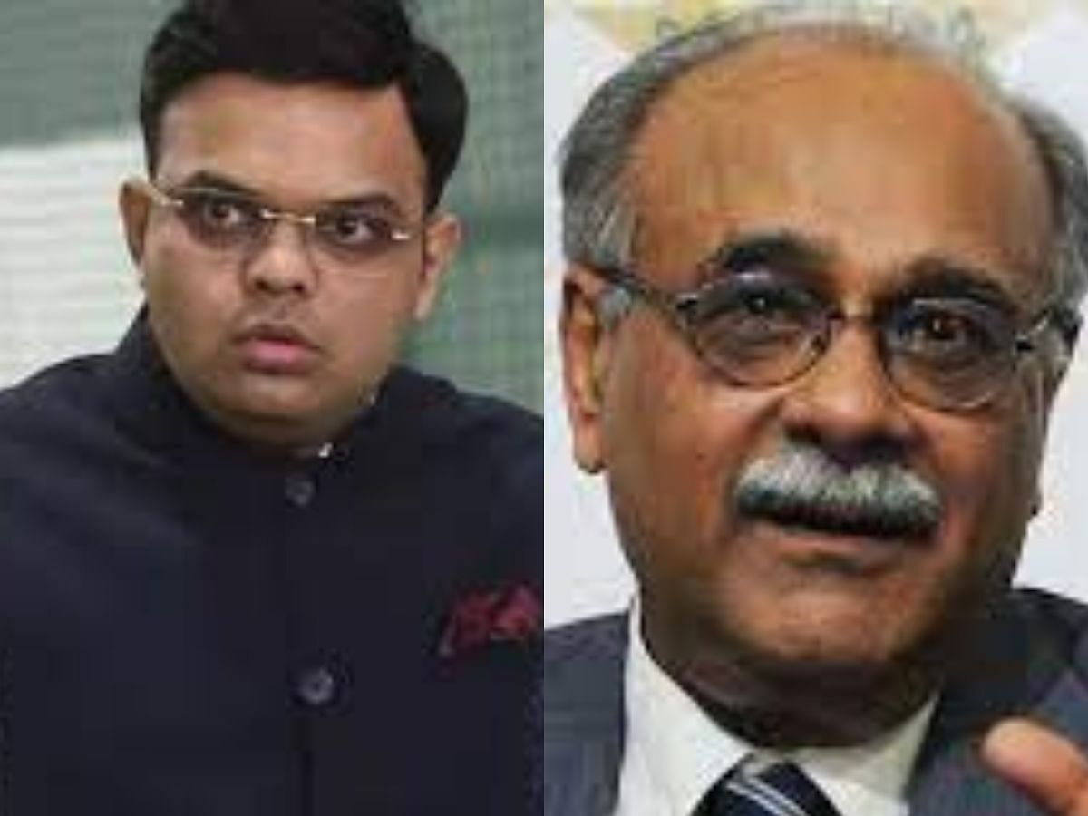 Jay Shah and Najam Sethi BCCI vs PCB