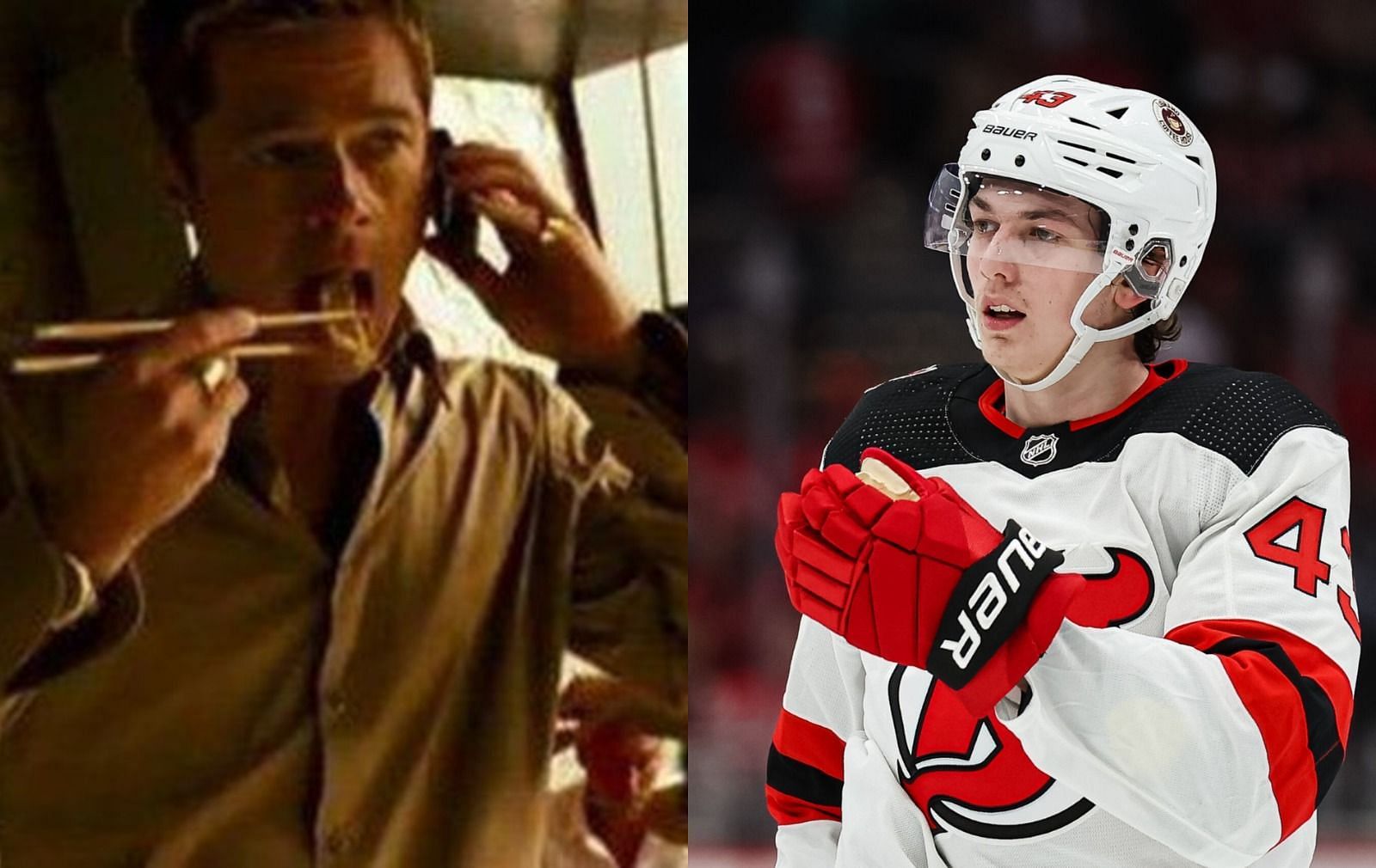 New Jersey Devils rookie Luke Hughes is nicknamed after $400,000,000 Hollywood actor from Ocean