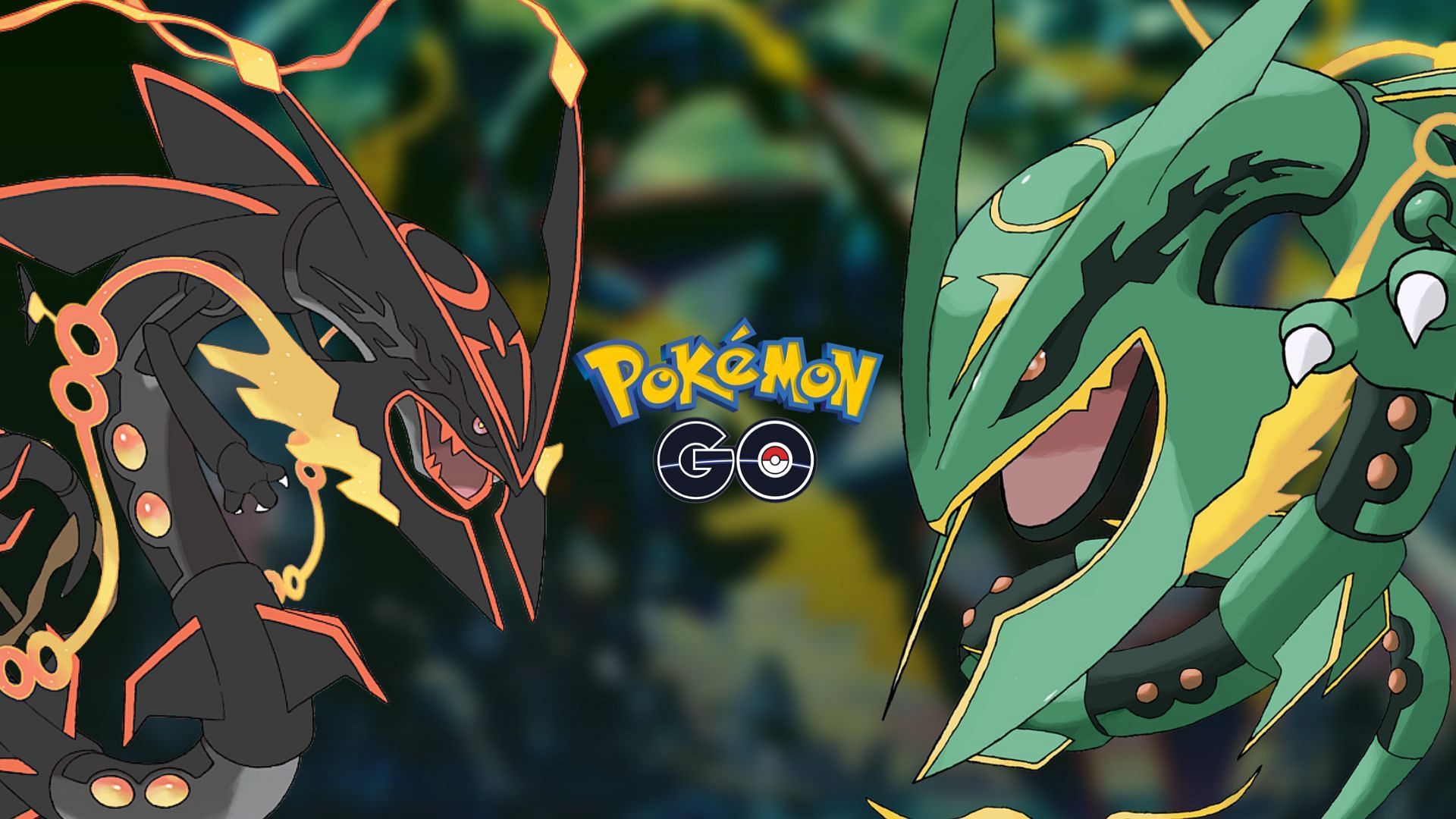 Mega Rayquaza Evolution in Pokémon GO #megarayquaza #shinyrayqyaza