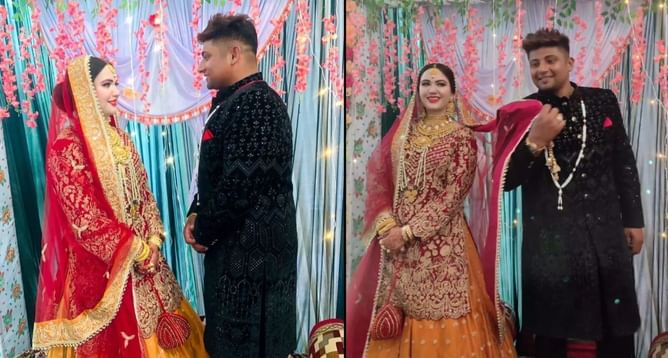 भारतीय बल्लेबाज ने कश्मीरी लड़की से की शादी, सामने आई तस्वीरें और वीडियो