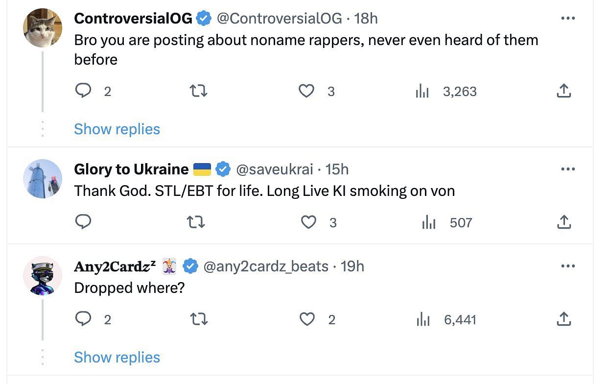 Social media users shared reactions after news of rapper being set free from King Von&#039;s death came in. (Image via Twitter)