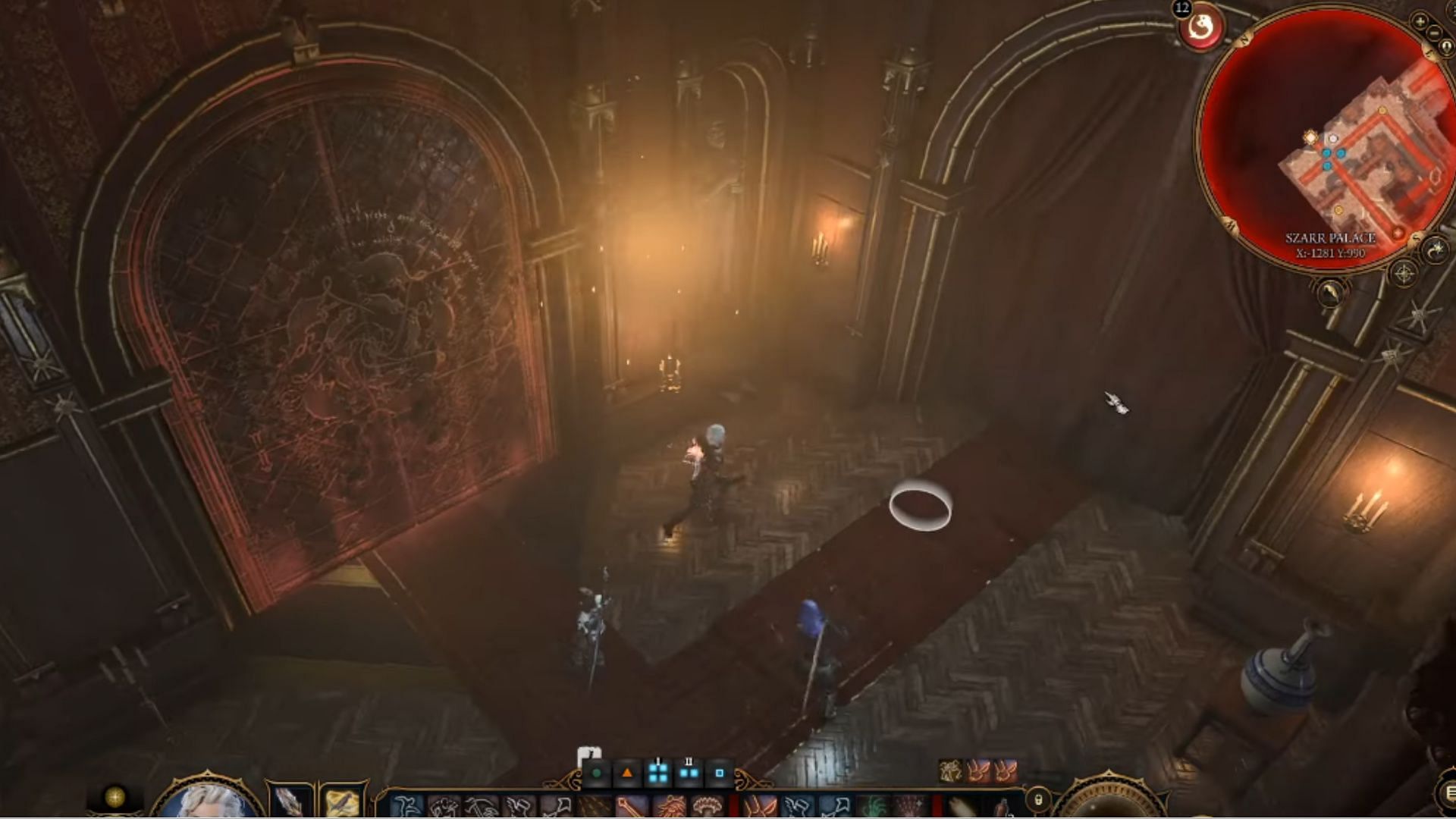 Sinister Door in Baldur&#039;s Gate 3 (Image via Larian Studios)