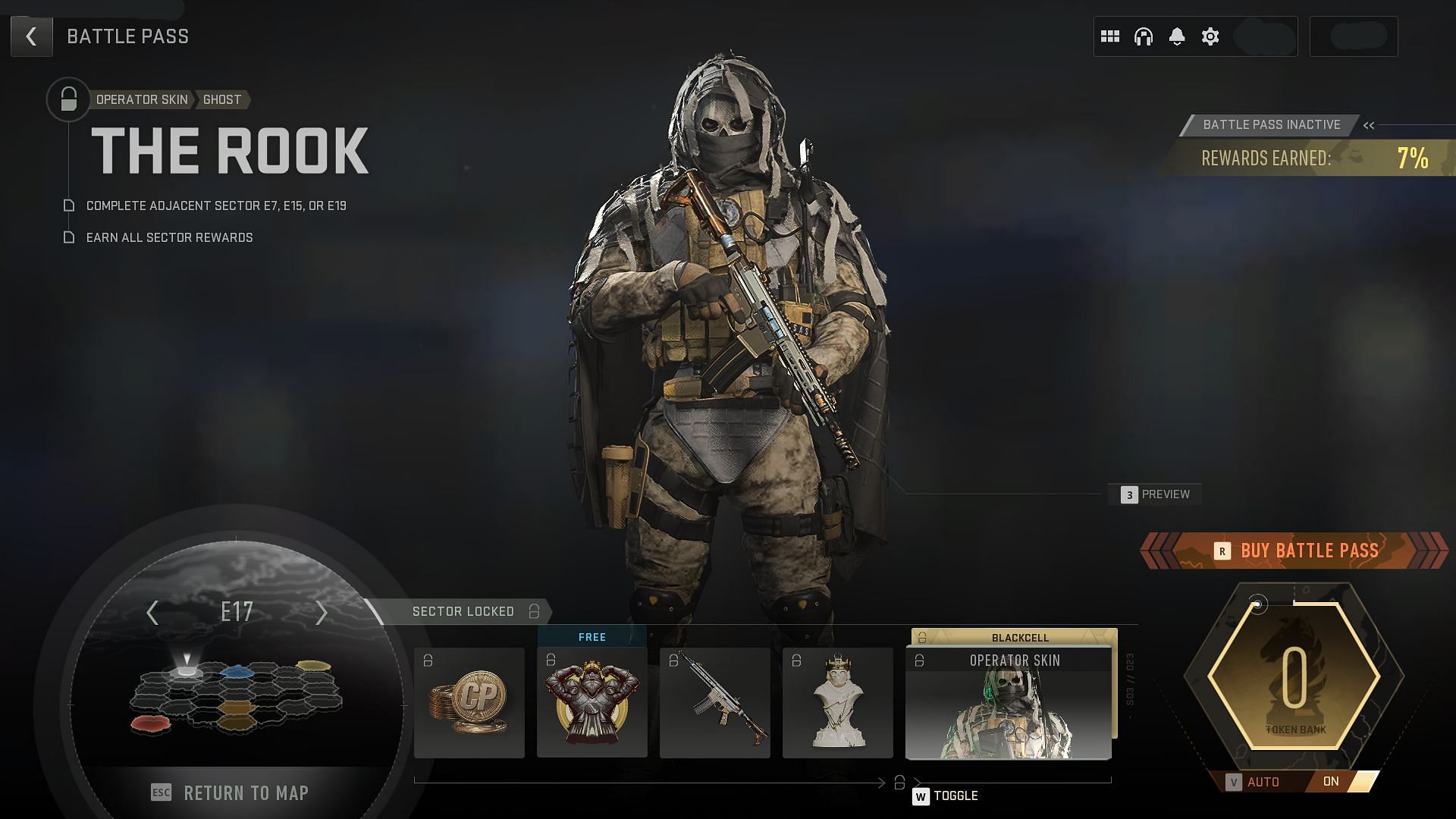 How to unlock The Rook skin for Ghost in Warzone 2 and Modern