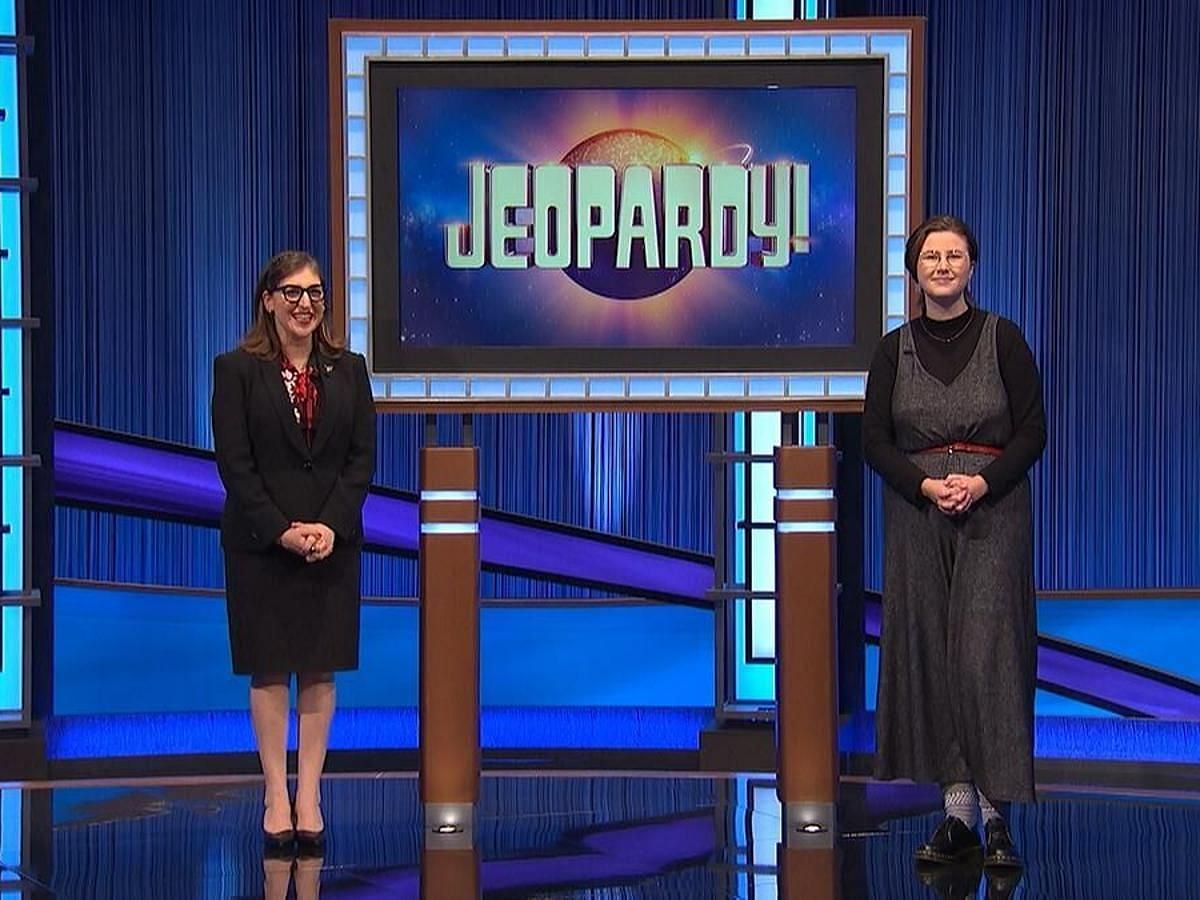 A still from Jeopardy! (Image via @Jeopardy/Instagram)