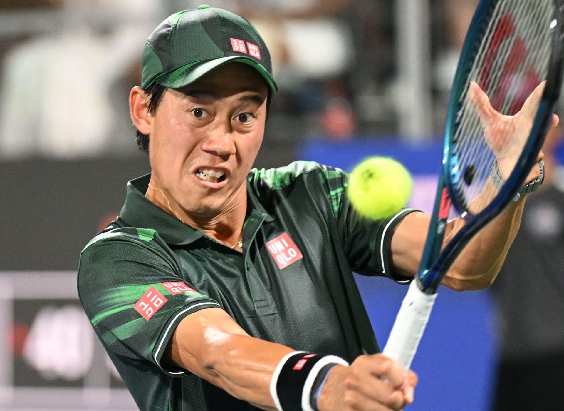 Kei Nishikori at the Atlanta Open