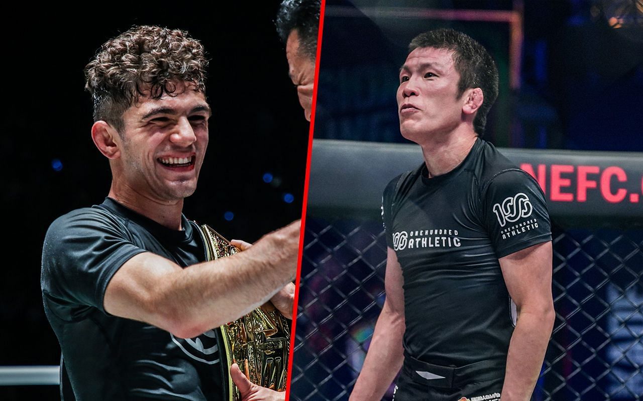 Mikey Musumeci (Left) faces Shinya Aoki (Right) at ONE Fight Night 15