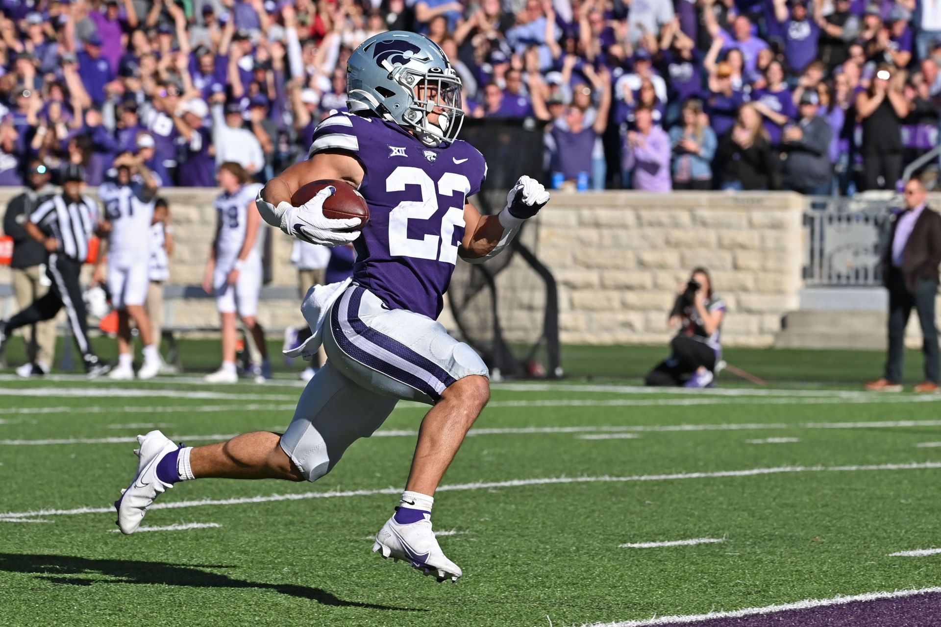 Vaughn with Kansas State