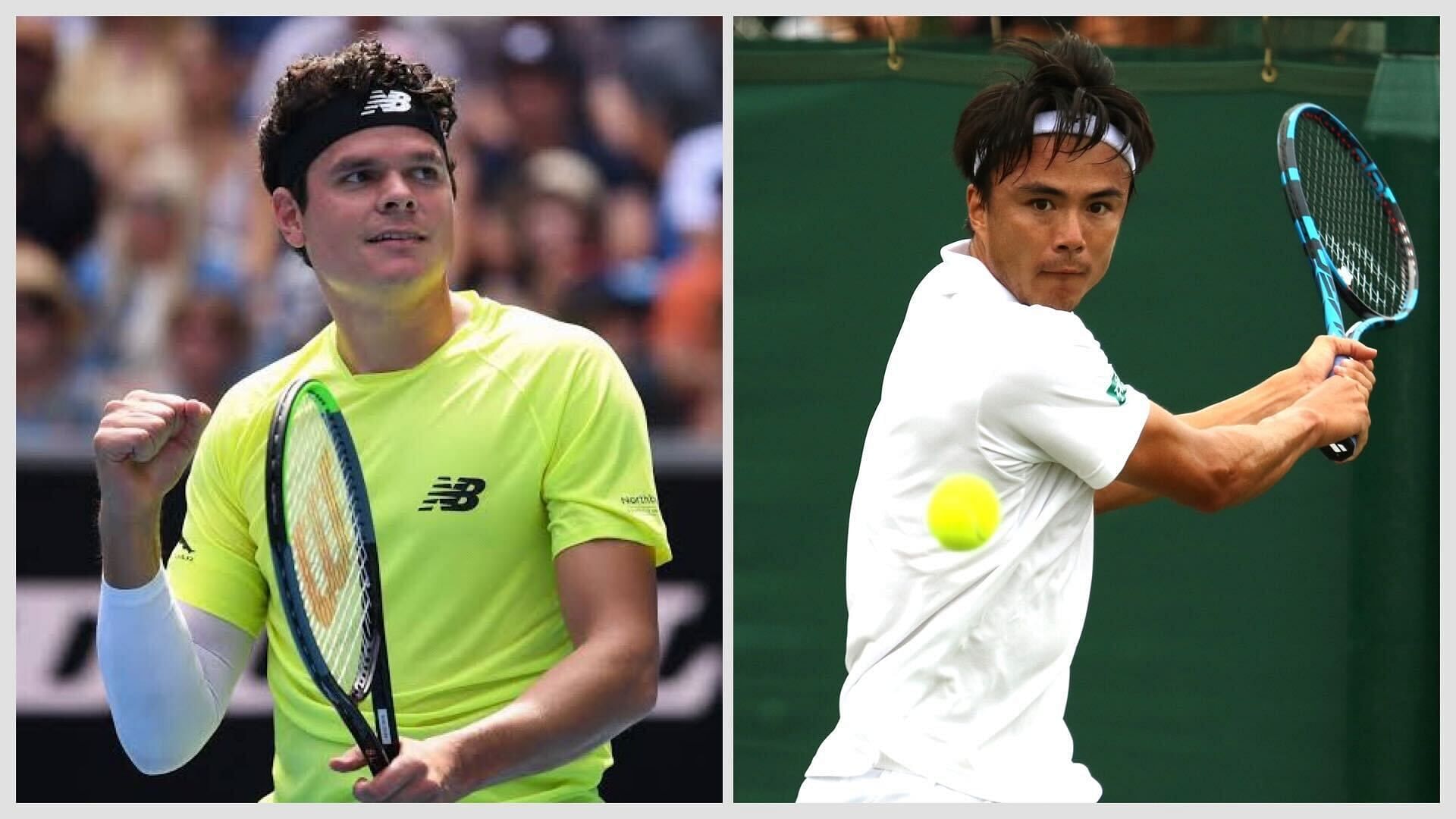 Milos Raonic vs Taro Daniel is one of the second-round matches at the 2023 Canadian Open.