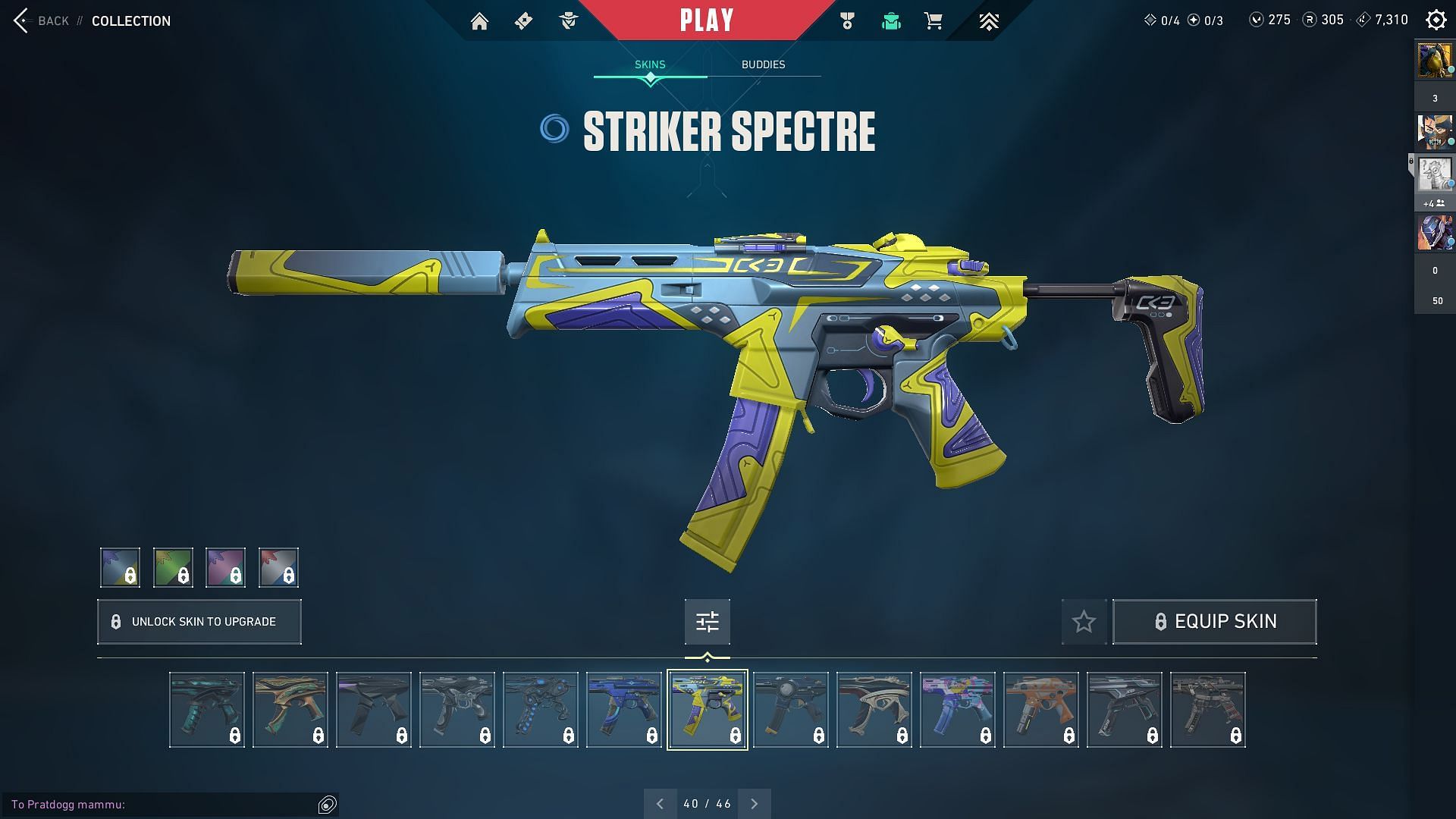 Striker Spectre (Image via Sportskeeda and Riot Games)