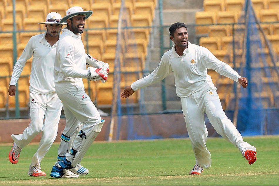 Shreyas Gopal&#039;s 161* is his highest-ever score in FC cricket.