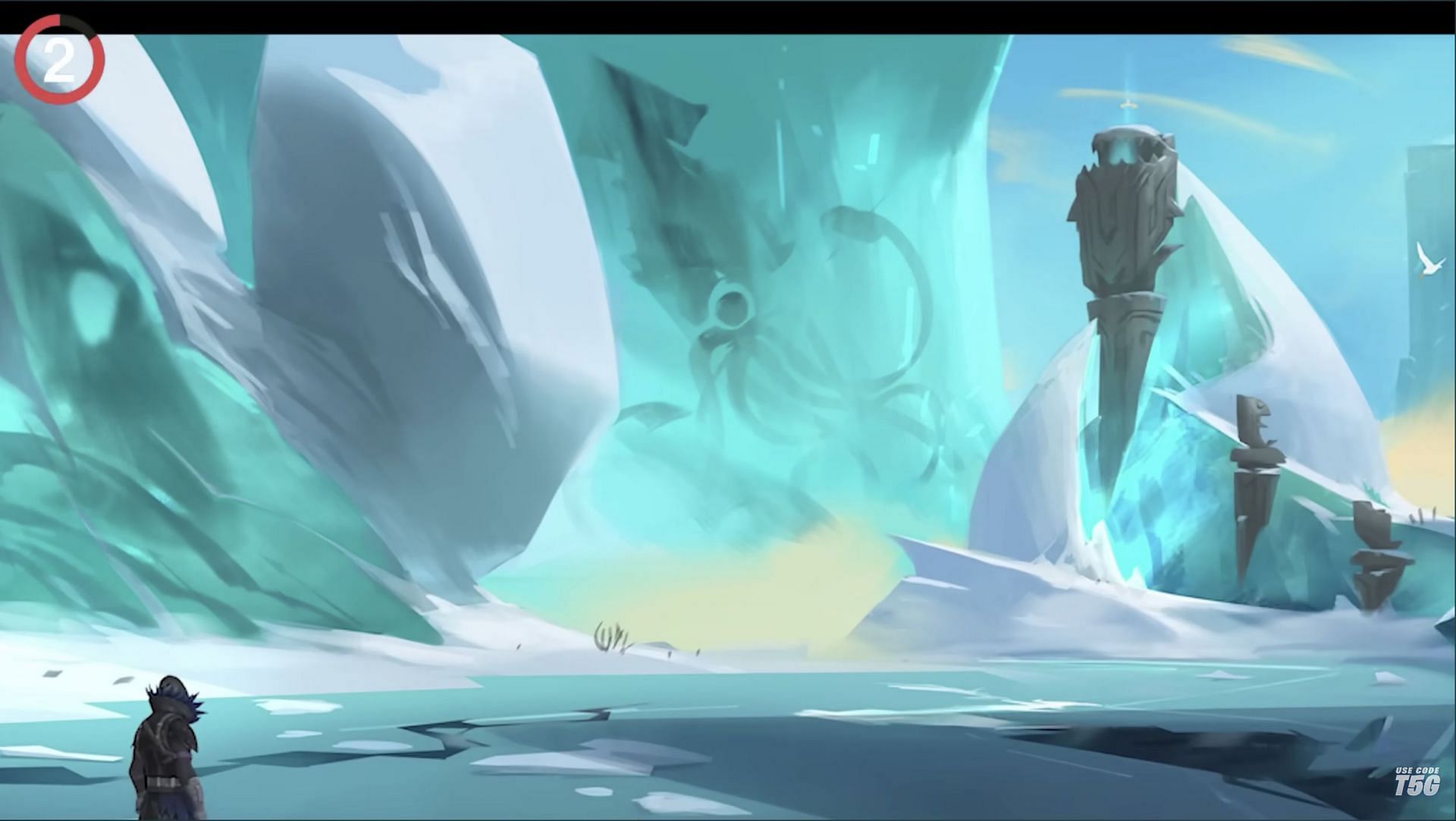 The Kraken is rumored by this promo art (Image via T5G on YouTube)