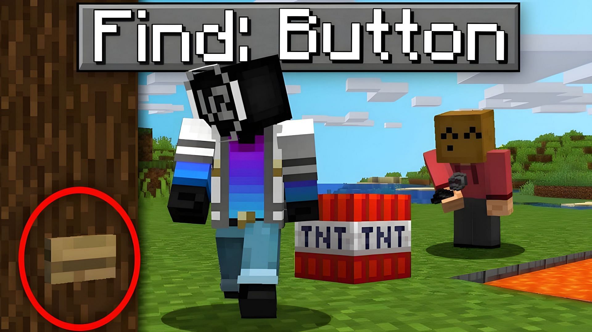 Find the Button is a popular Minecraft minigame (Image via Youtube/Switchy)