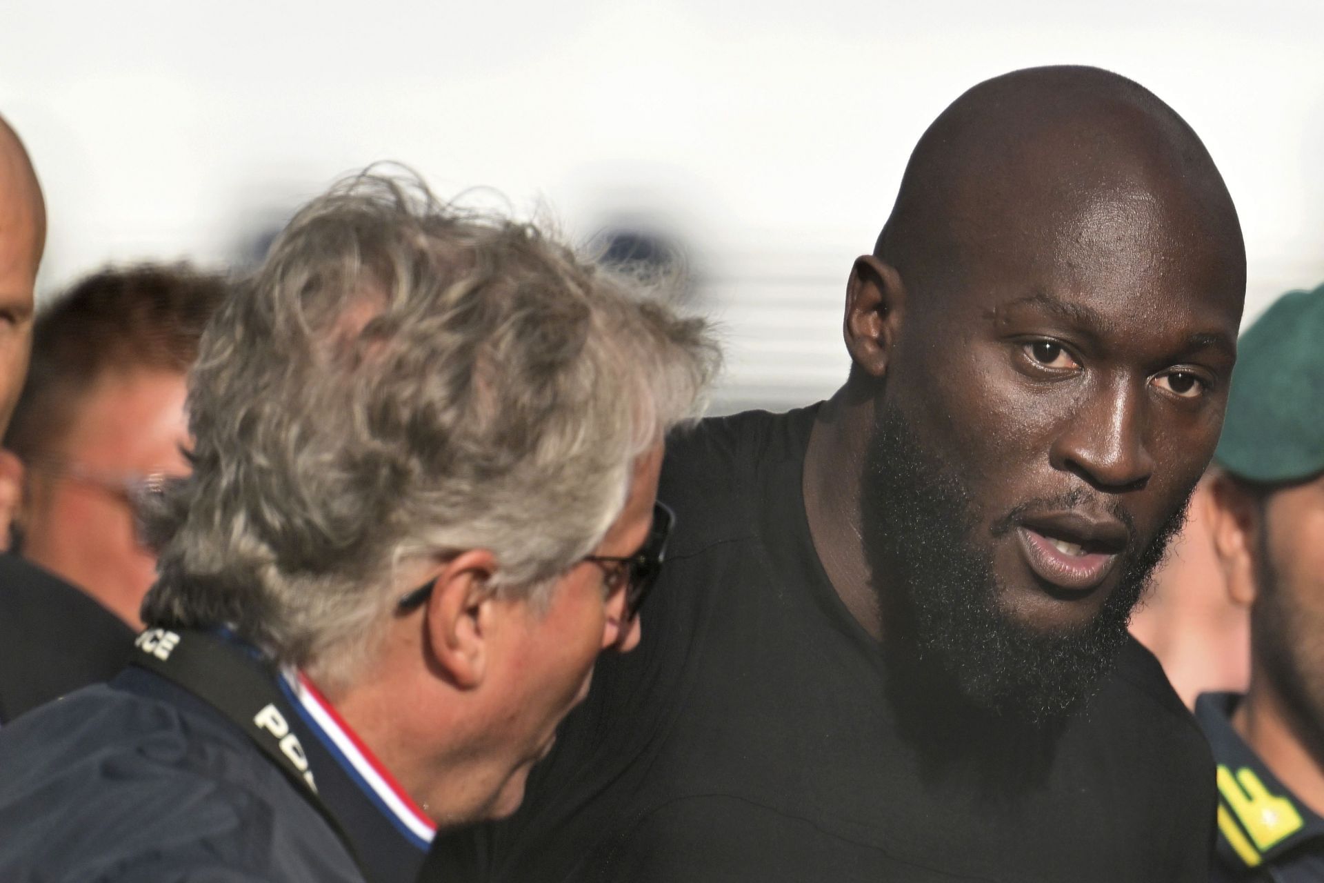 Roma Lukaku (right) joins AS Roma on loan.
