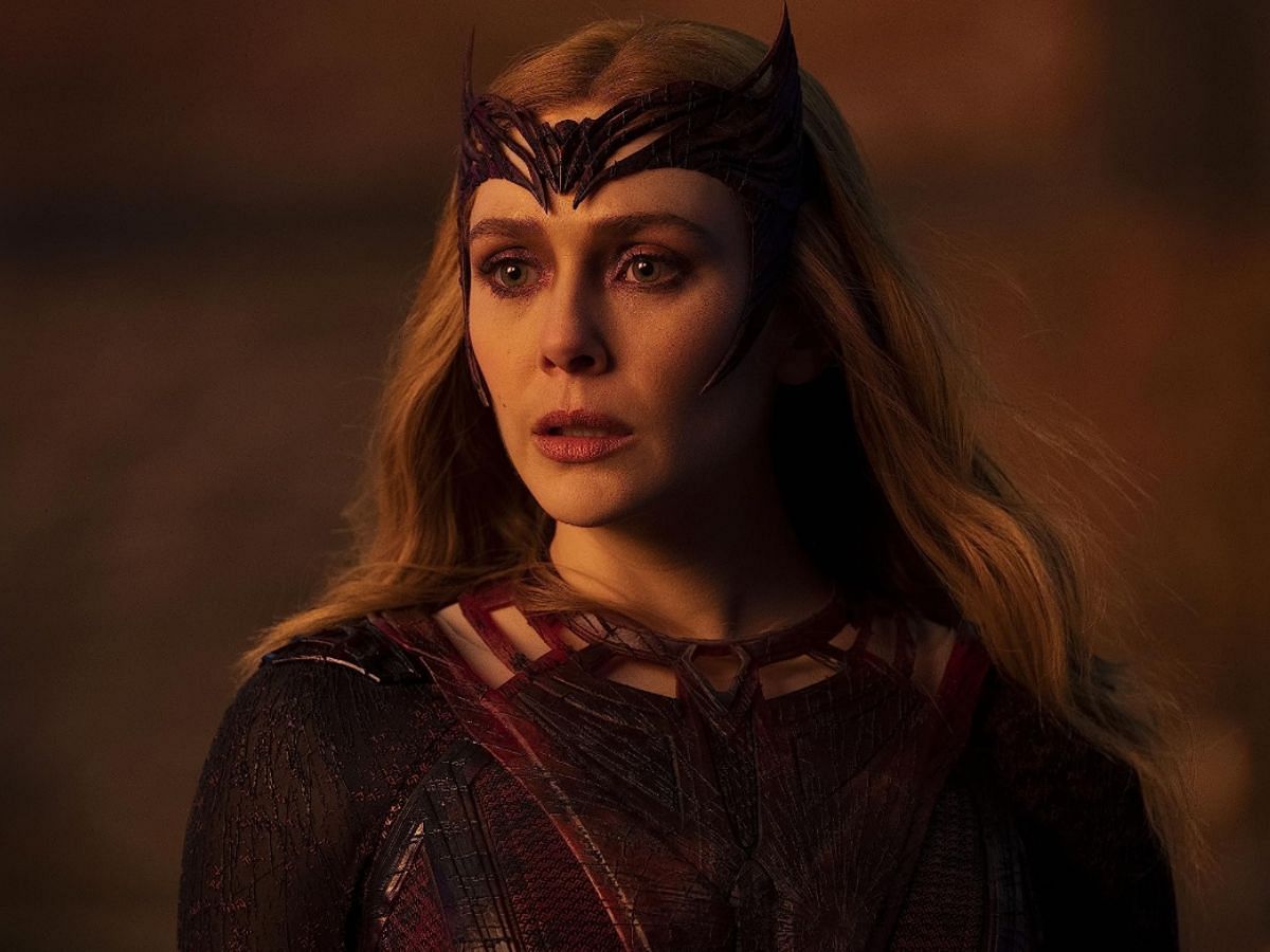 A still of Elizabeth Olsen as Scarlet Witch (Image Via IMDb)