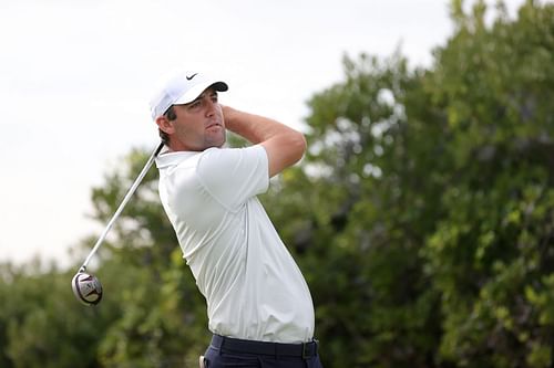 Scottie Scheffler at the FedEx Cup Playoffs (Image via Getty)