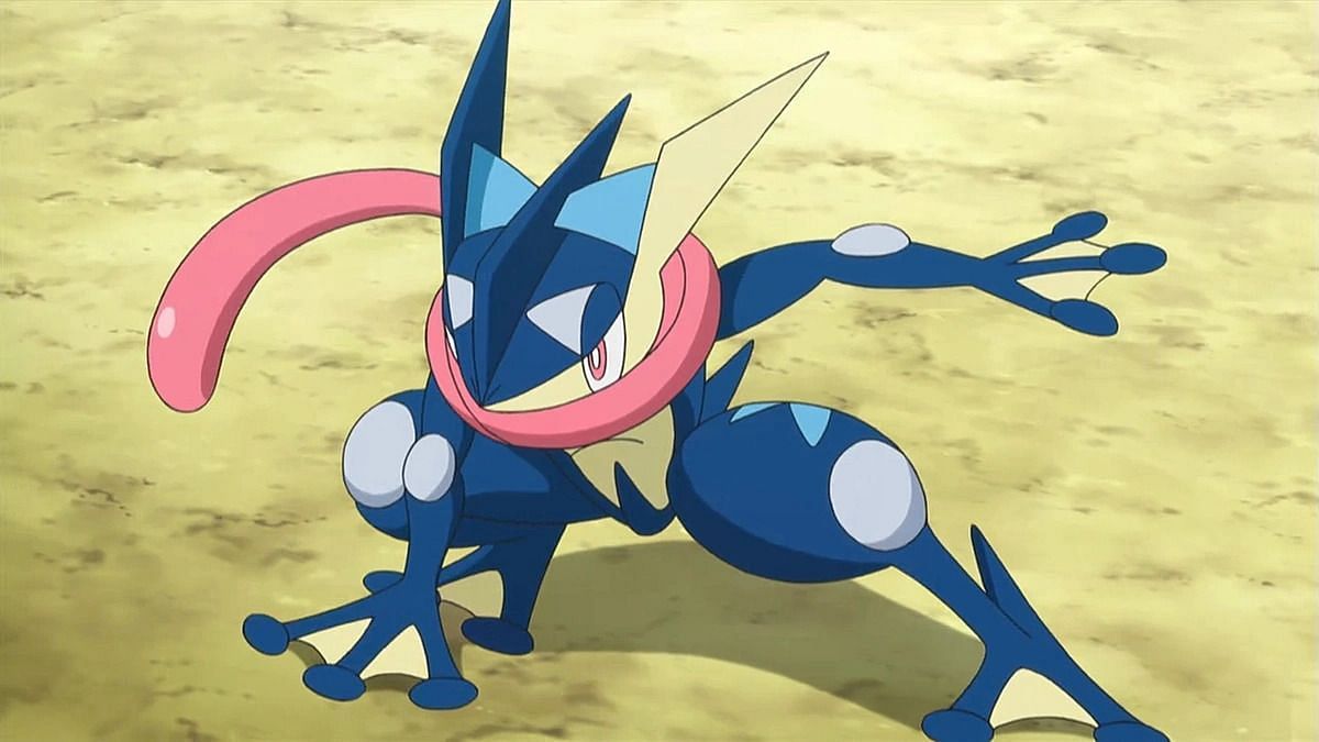 Ash Greninja as seen in the anime (Image via The Pokemon Company)