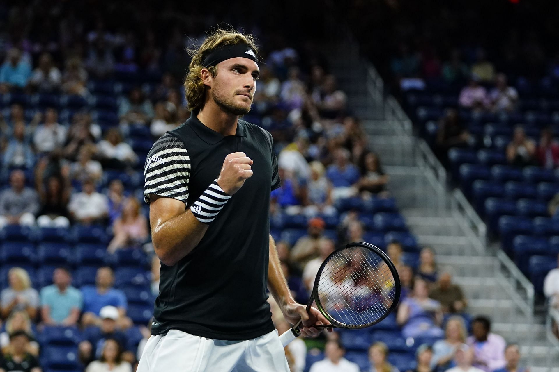 Stefanos Tsitsipas at the 2023 US Open.