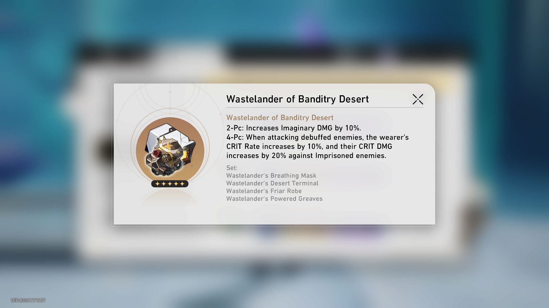 Wasterlander of Banditry Desert (Image via Honkai Star Rail)