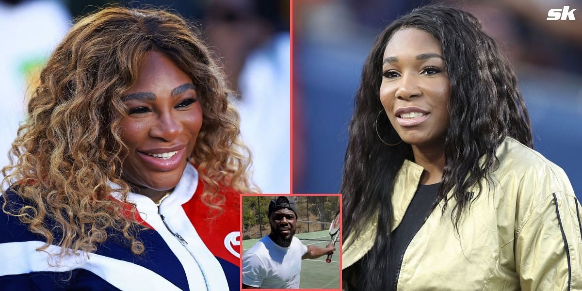 Serena Williams Venus Williams Kevin Hart