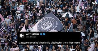"Playing for the other team", "Should be shipped" - Fans slam Lionel Messi's Inter Miami teammate for dismal first-half performance in US Open Cup S/F