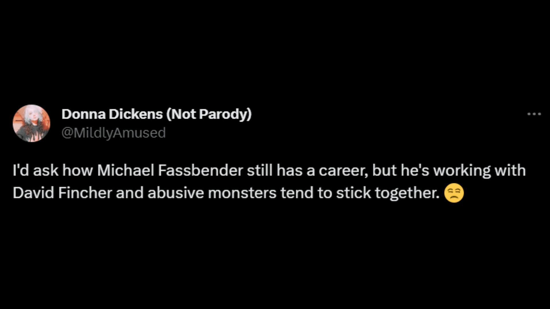A netizen calls both Michael and David monsters. (Image via X/Donna Dickens (Not Parody))