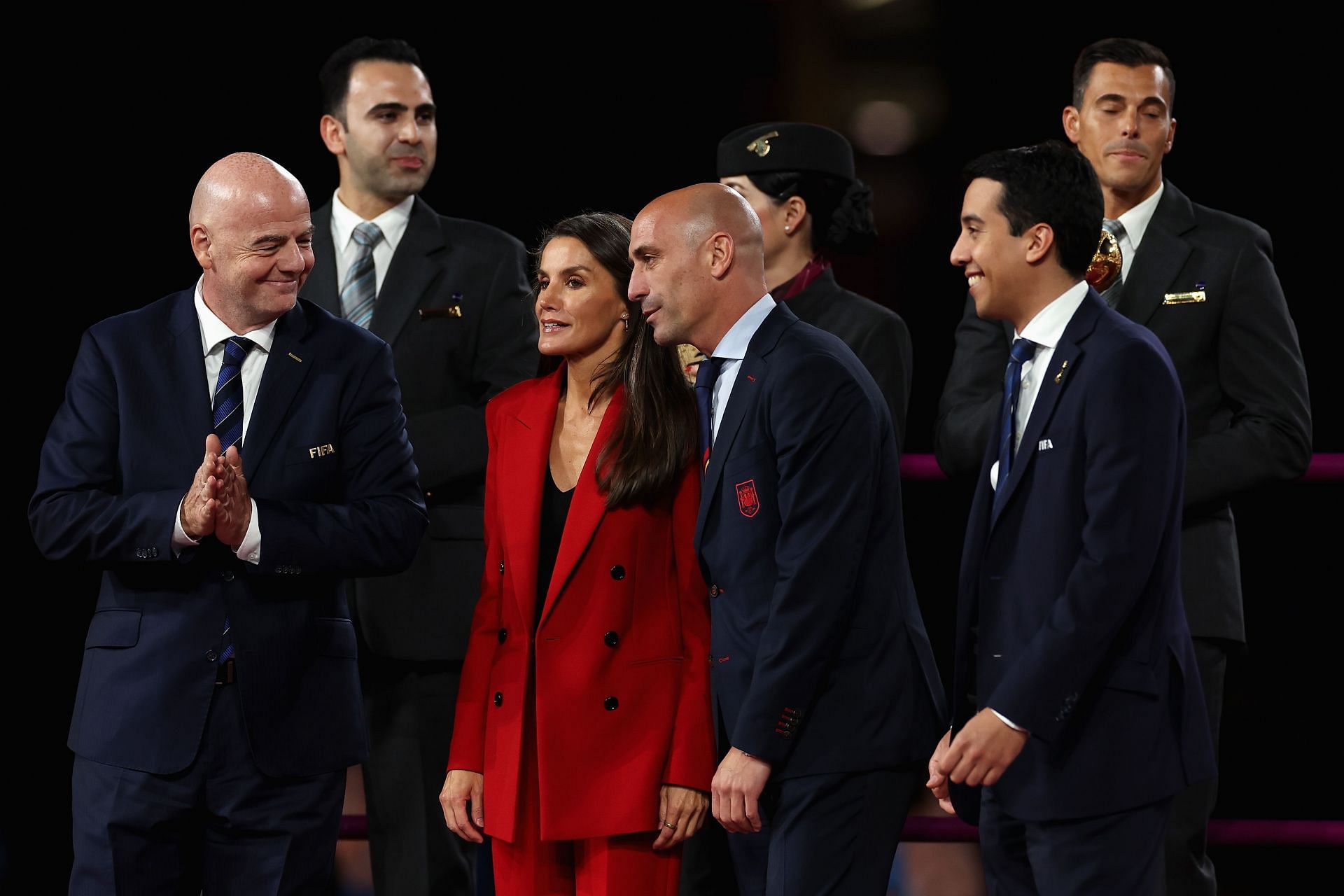 Rubiales after Spain win World Cup against England (via Getty Images)