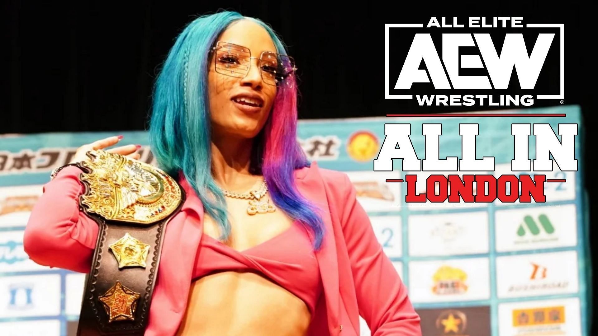 Mercedes Mon&eacute; makes surprise appearance at AEW All In.