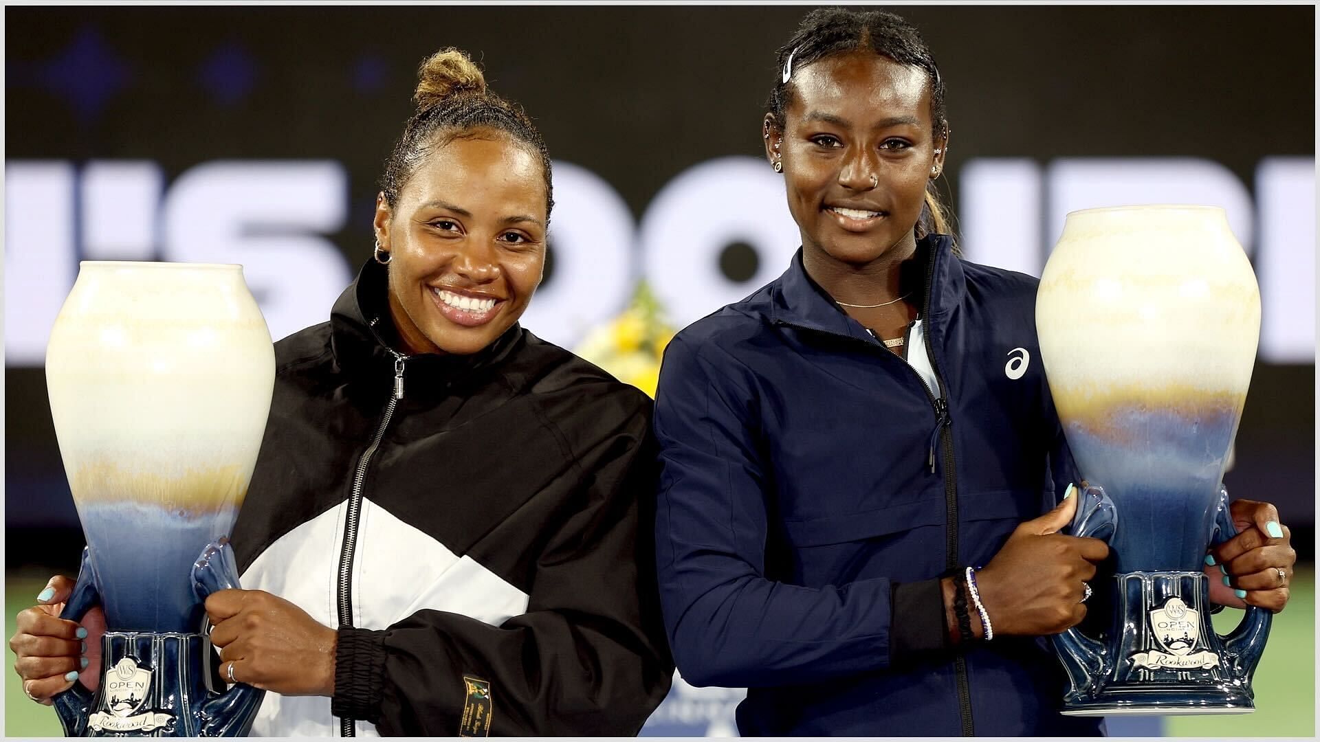 Alycia Parks and Taylor Townsend won the 2023 Cincinnati Open doubles title.