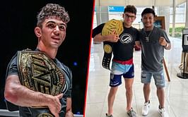 LOOK: Mikey Musumeci gets a surprise visit from Rodtang after world title defense