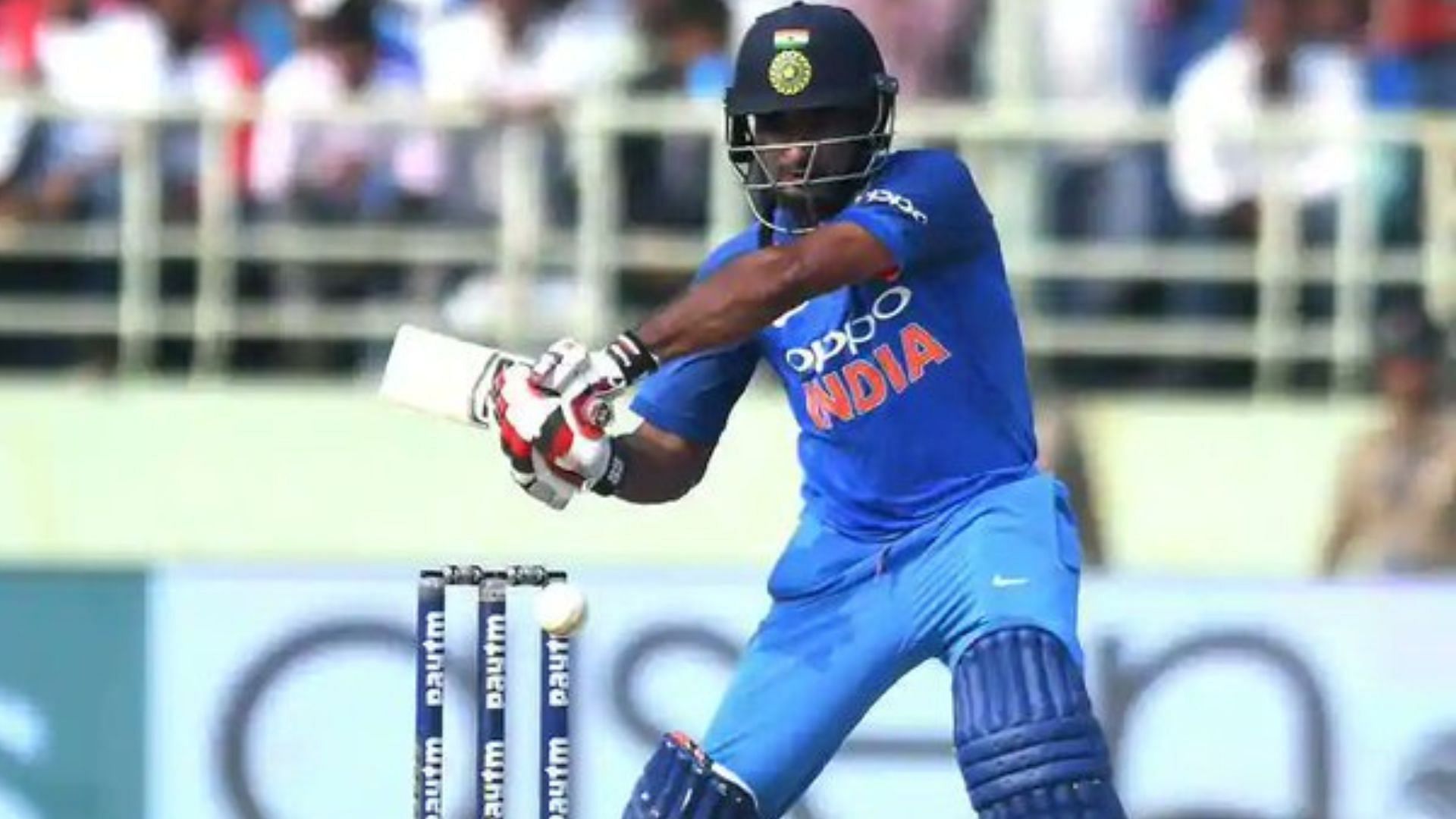 Rayudu was omitted from the 2019 World Cup squad at the last hour.