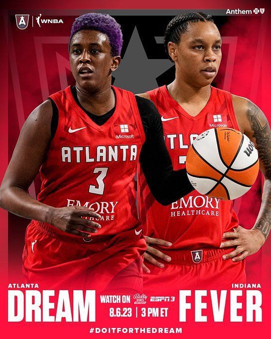 Atlanta Dream vs Indiana Fever WNBA 2023: Where to watch, odds,  predictions, rosters, and more