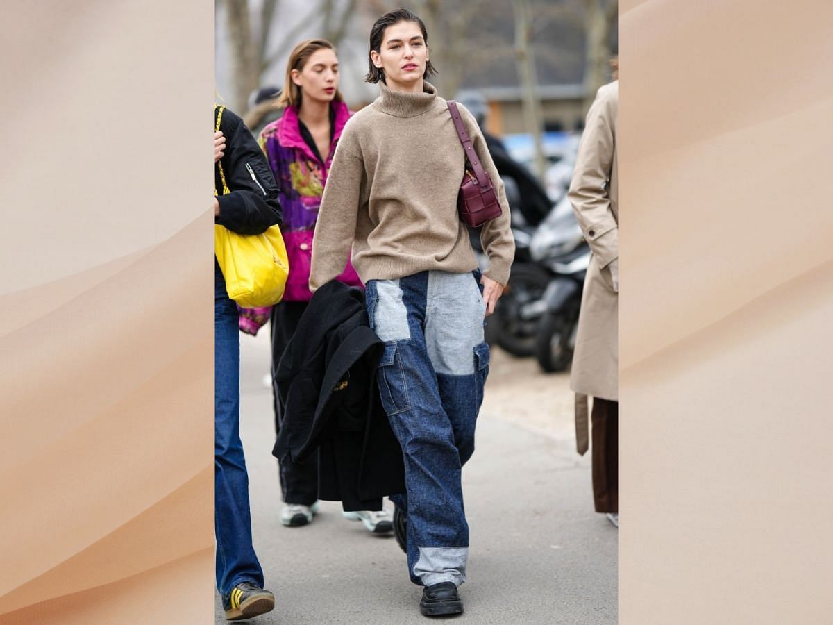 Turtle neck fashion trend (Image via Getty)