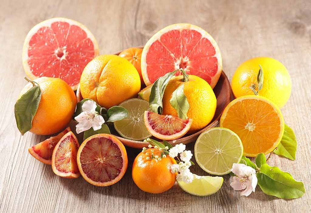 Citrus foods in best foods for skin repair (Image via Getty Images)