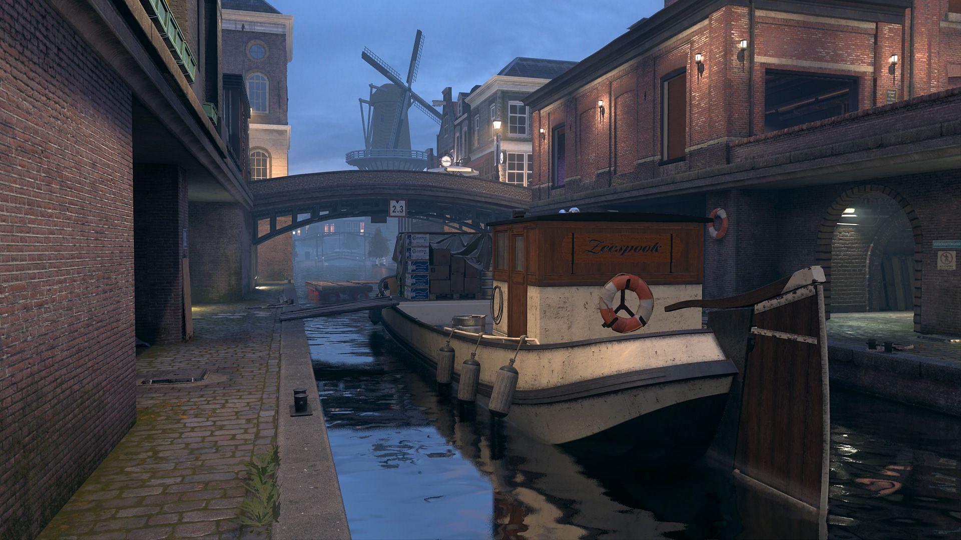 Canal Map of Modern Warfare 2 Season 5 (Image via Activision)