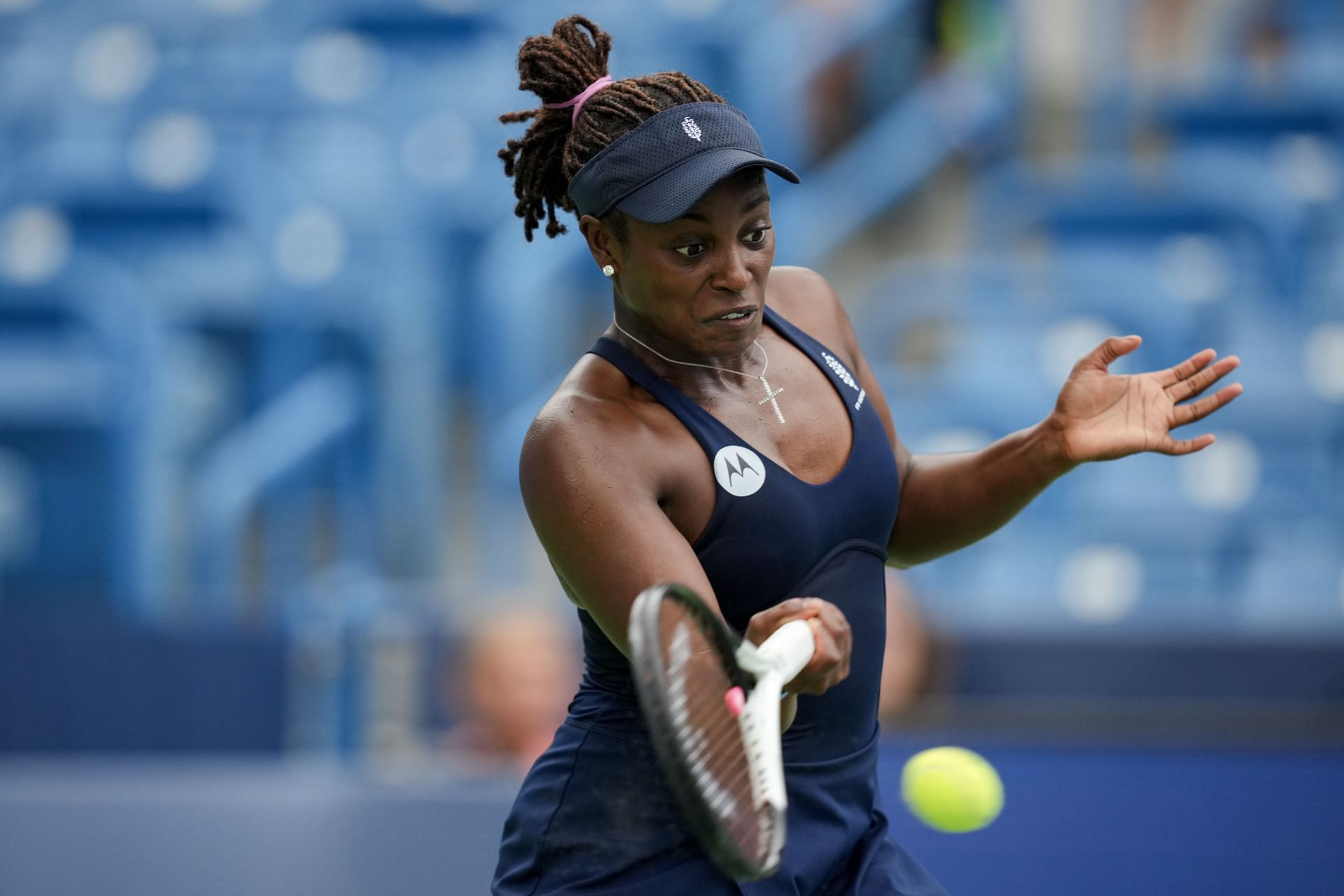 Stephens at the 2023 Western & Southern Open.