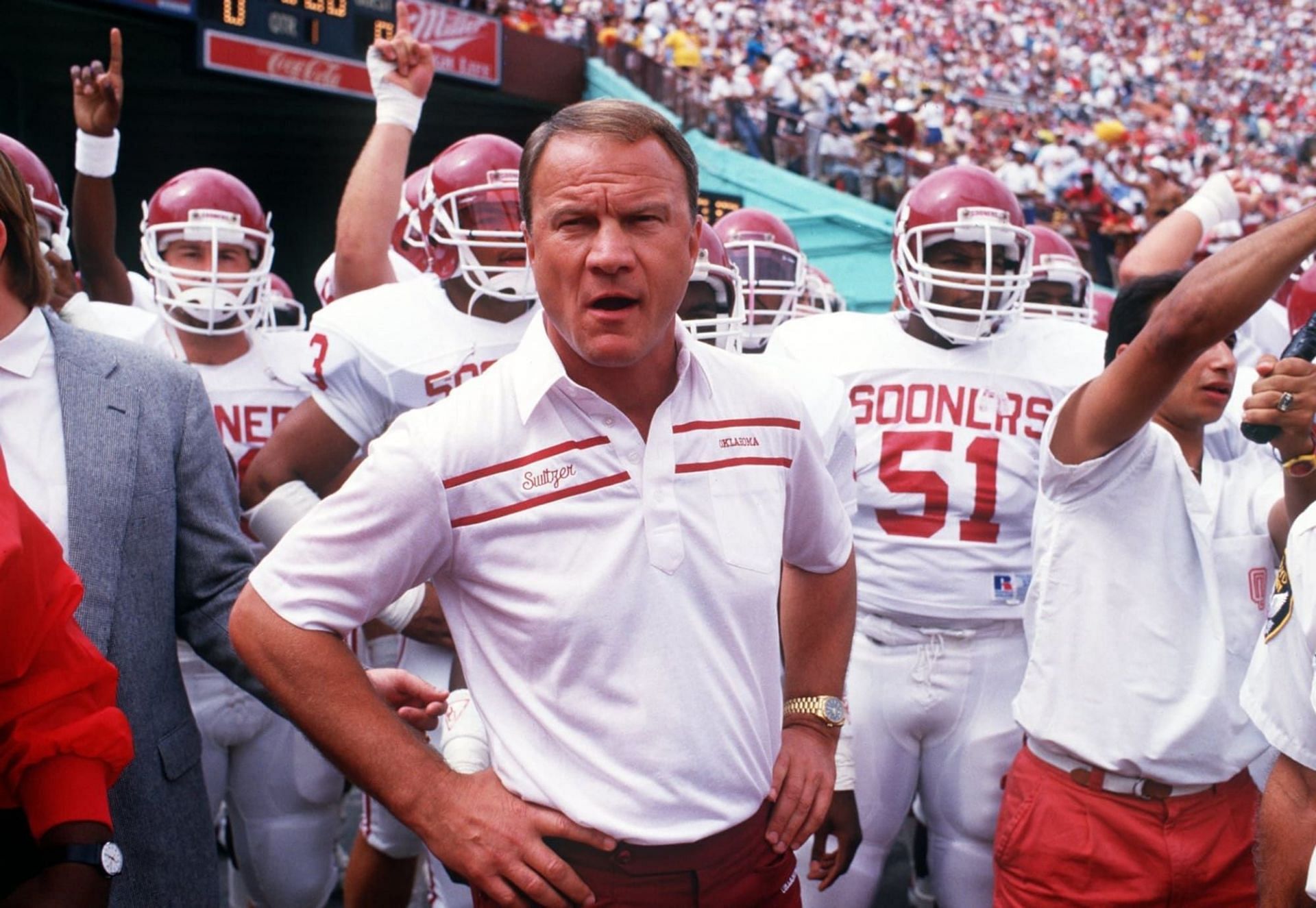 Barry Switzer, Oklahoma offensive coordinator