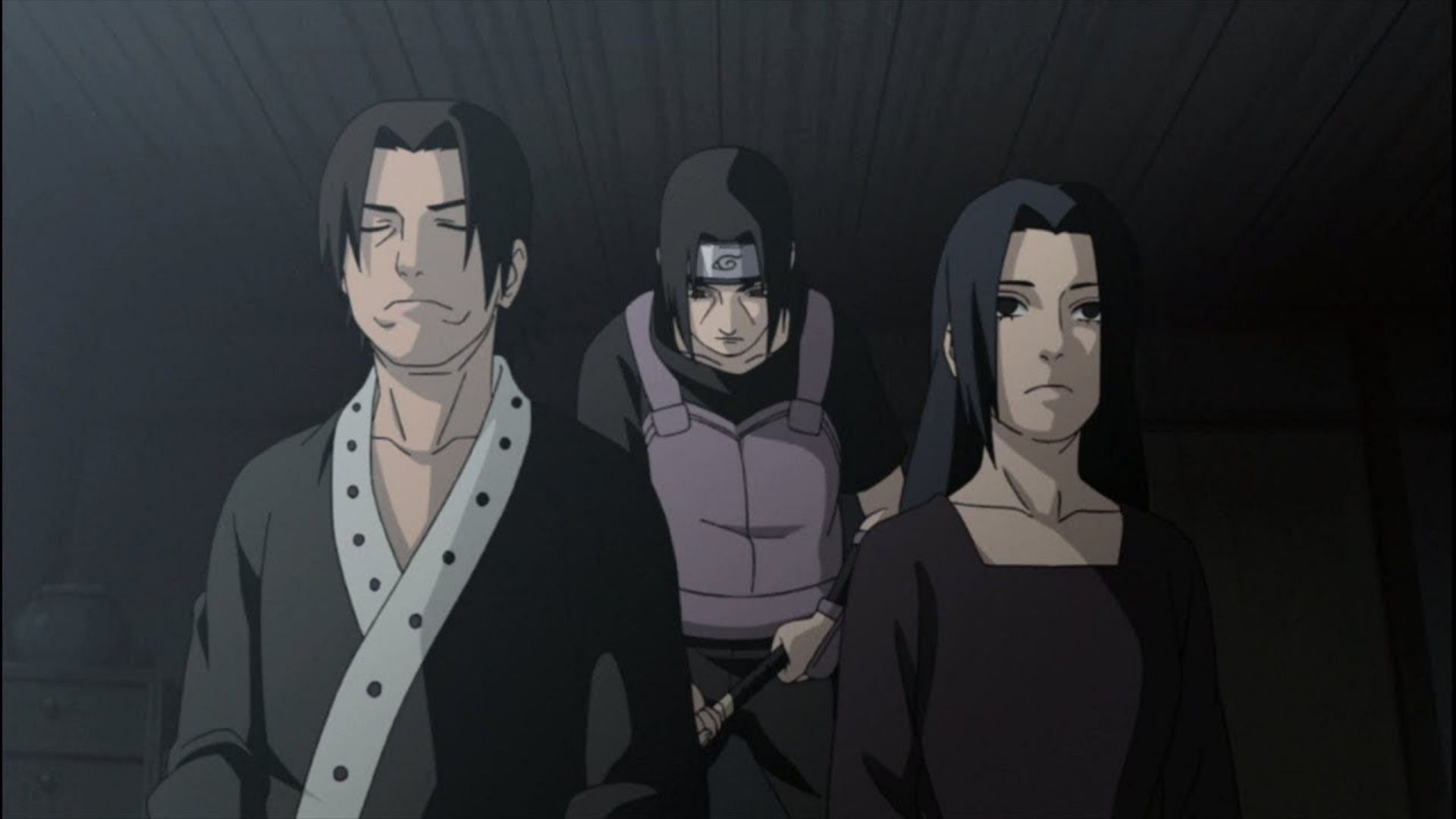 Itachi Uchiha killing his parents (Image via Studio Pierrot)