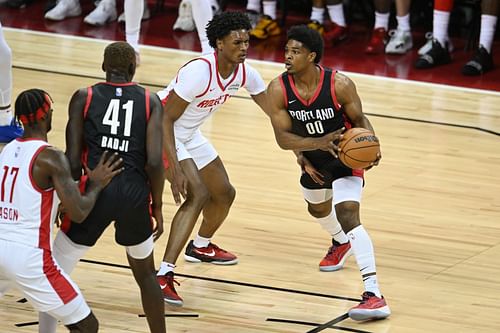 2023 NBA Summer League - Portland Trail Blazers v Houston Rockets