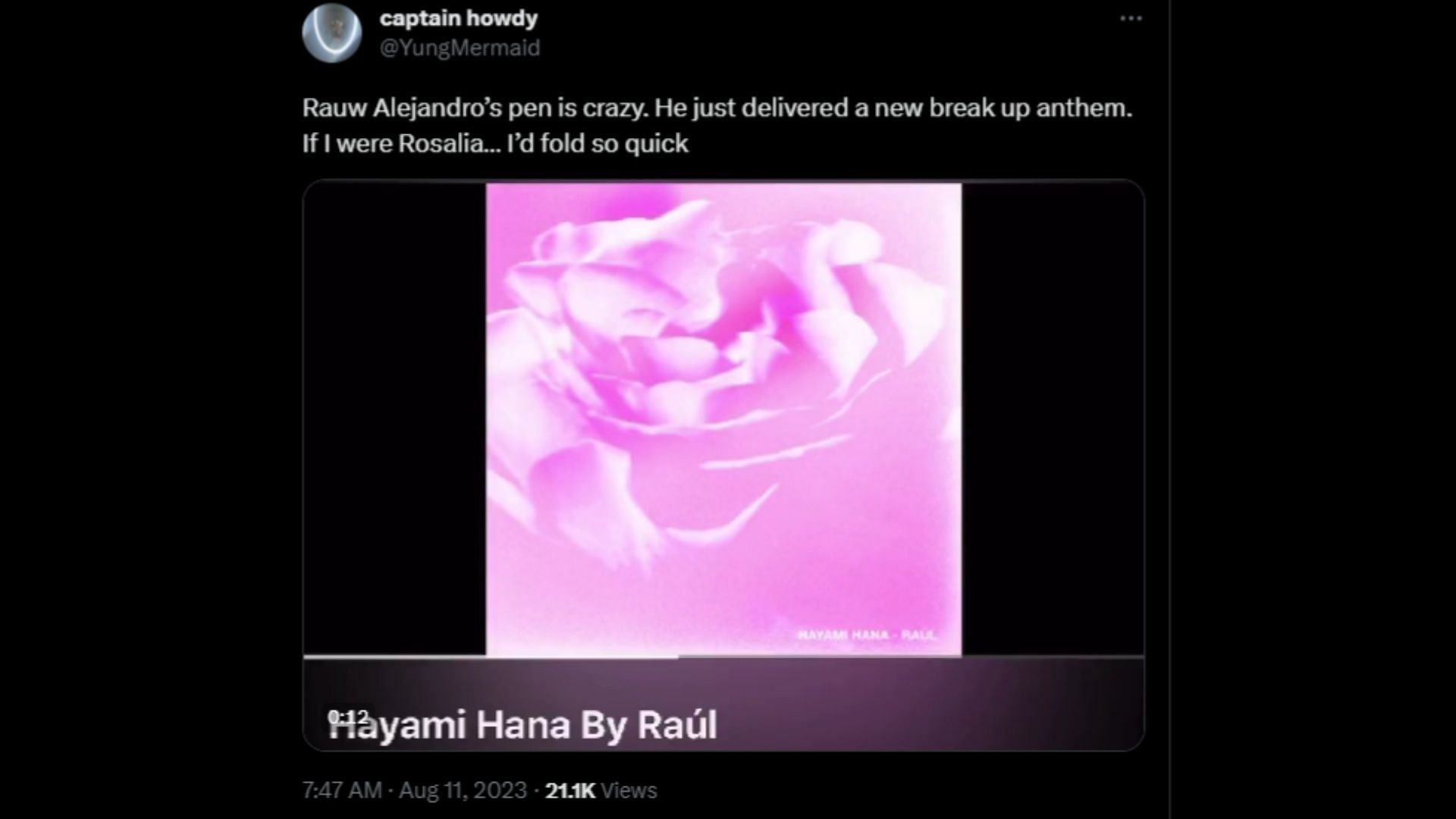 Rauw Alejandro Shares New Song “Hayami Hana”: Listen