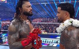 Roman Reigns sends a 9-word message to Jey Uso before their match at SummerSlam 2023