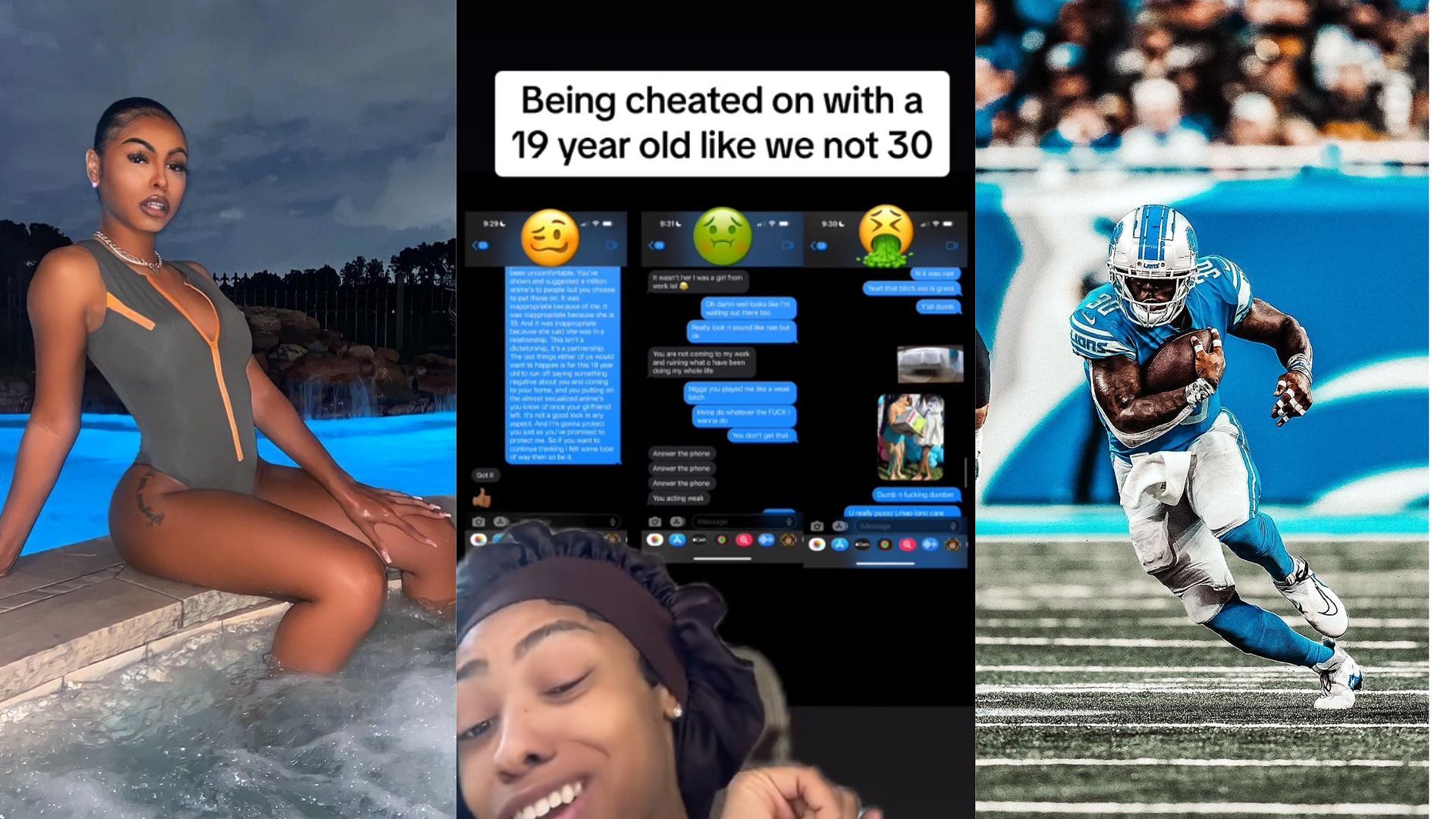 Jamaal Williams gets in trouble as his GF exposes a scandalous truth.