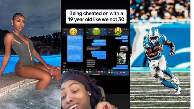 Jamaal Williams' girlfriend exposes Saints star's alleged infidelity with receipts, claims he's cheating on her with 19yo
