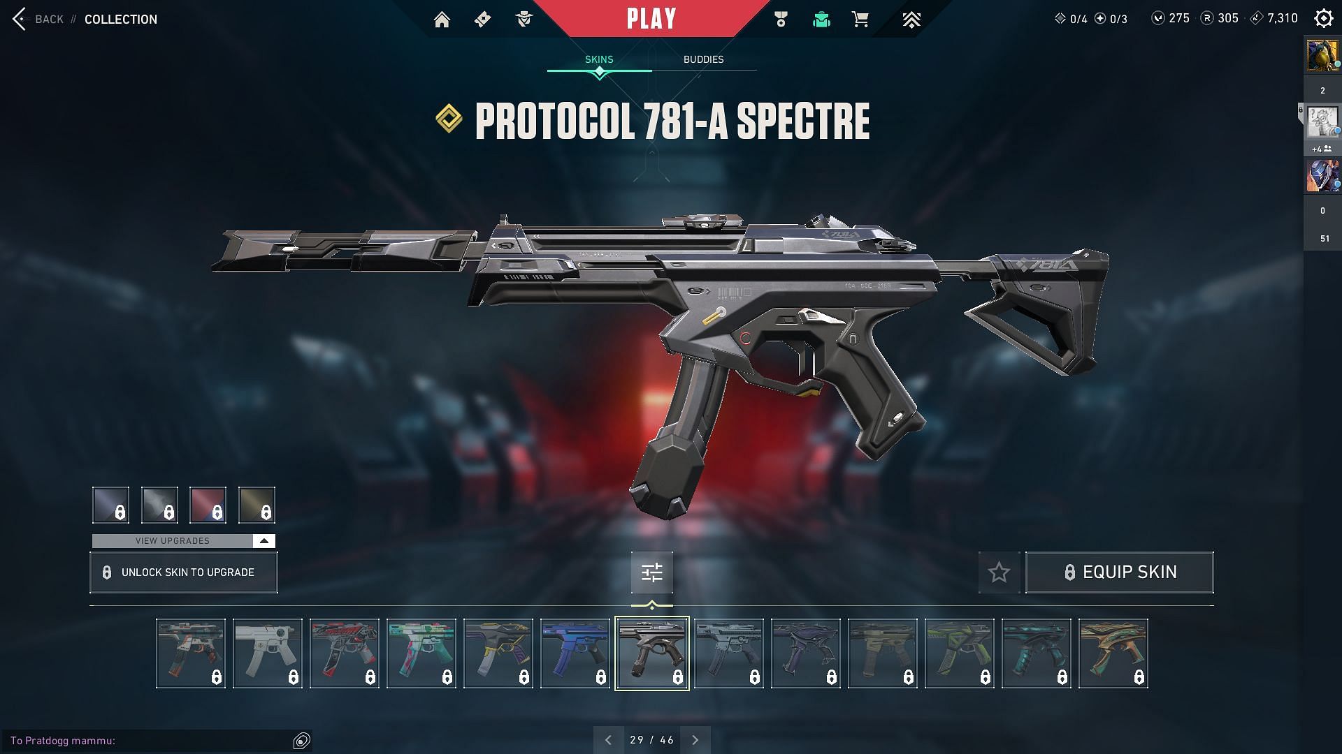 Protocol 781-A Spectre (Image via Sportskeeda and Riot Games)