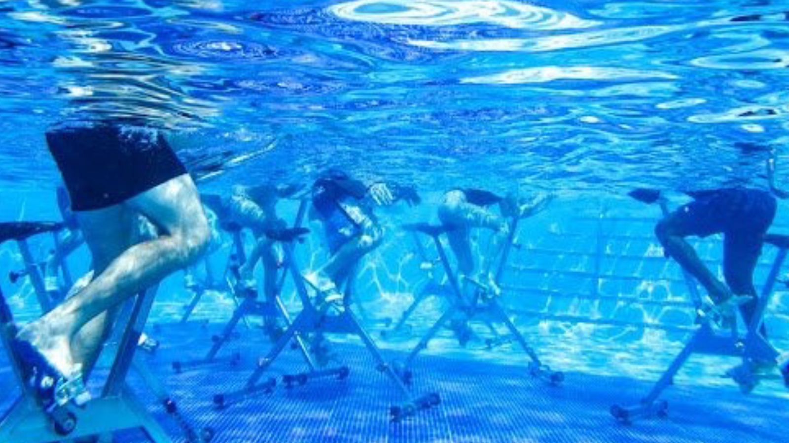 Underwater Spinning (Image via Getty Images)