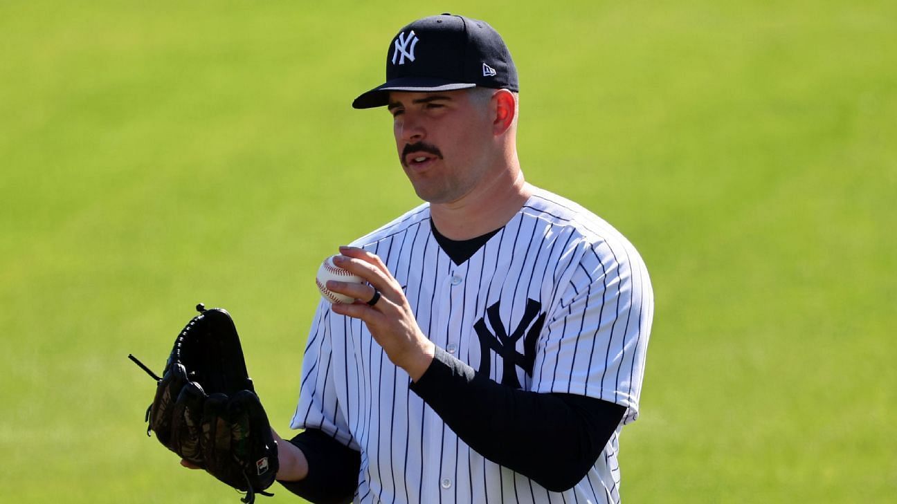 Carlos Rodon Injury Update: Latest health status and recovery period for  Yankees pitcher on $162,000,000 contract