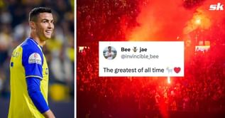“Generational talent” “This is greatness” - Twitter erupts as Cristiano Ronaldo reaches 3 incredible milestones with goal against Monastir
