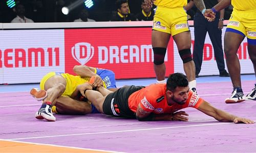 Guman Singh had a decent season with U Mumba. (Image: PKL)