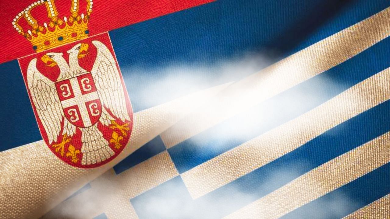 Greece and Serbia square off in a tune-up for the FIBA World Cup.