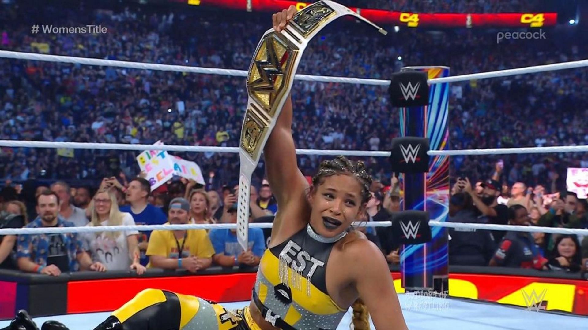 Bianca Belair won and lost the WWE Women