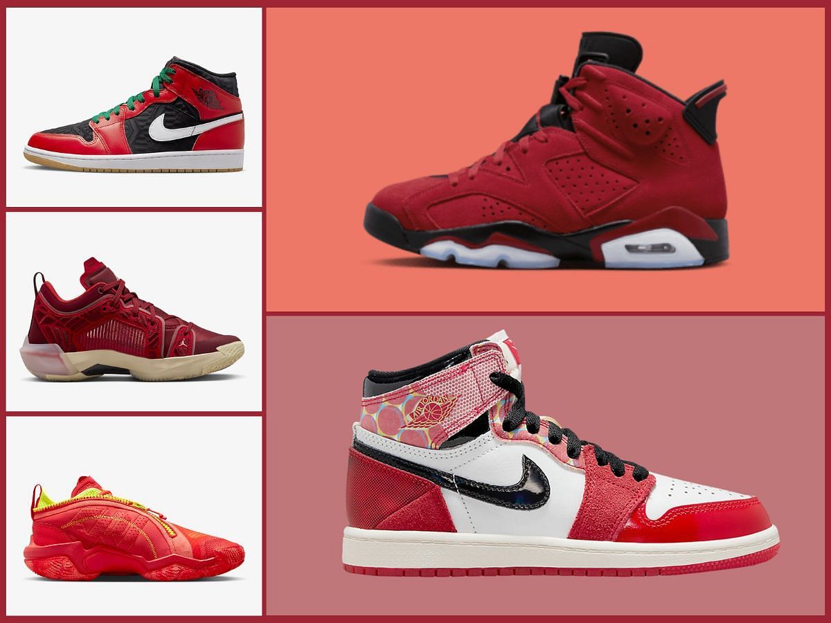 5 best &ldquo;Red&rdquo; Jordan brand sneakers of 2023 (So far)
